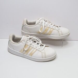 adidas gazelle silver green womens adidas Advantage 2.0 Men's Shoes, Size: 11, White Black Green main image 0